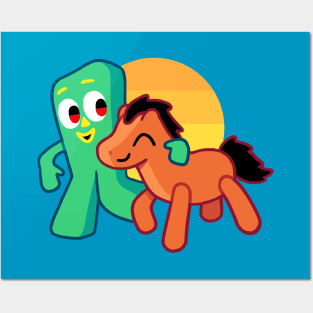 Gumby and Pokey Posters and Art
